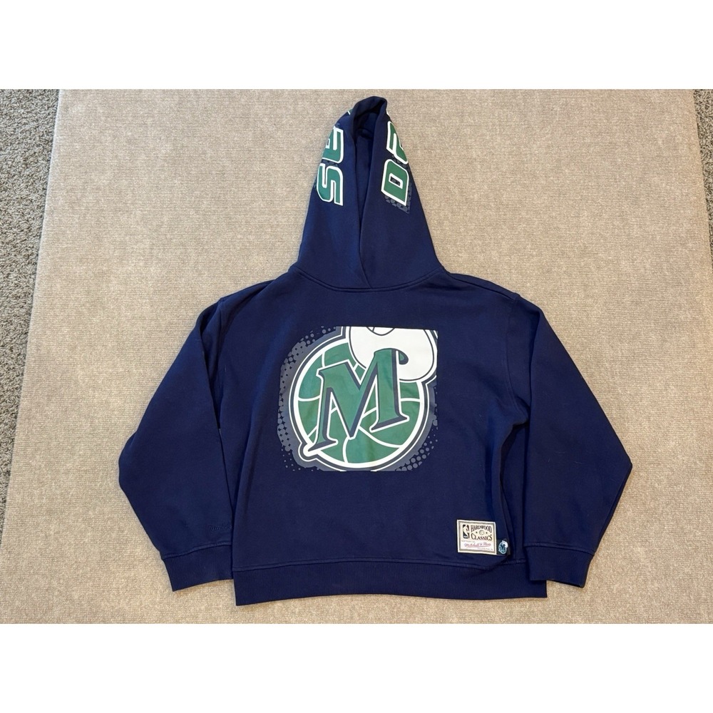 Mitchell & Ness Dallas Mavericks Hoodie Women's Large NBA Basketball